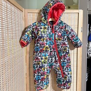 Burton baby butterfly snowsuit 6 months